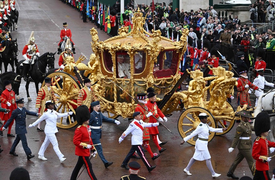 A cerimônia de coroação do rei Charles III