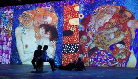 'Klimt e Gaudí', exposição imersiva mais vista do mundo, chega ao Rio Design Barra em novo pavilhão de artes e tecnologia