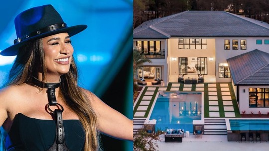 Casa nova: Simone Mendes compra mansão em Orlando com 6 quartos, piscina com borda infinita, bar molhado e mais luxos; vídeo e fotos