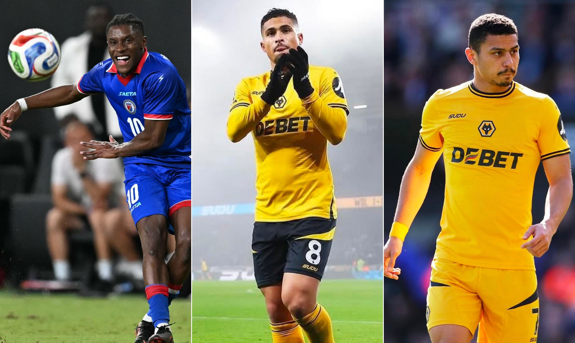 Adversário do Brasil, camisa 10 do Haiti joga com os brasileiros João Gomes e André em clube da Inglaterra