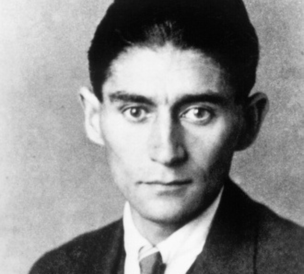  Franz Kafka: lançada em 2006 na Alemanha. nova biografia chega agora ao Brasil — Foto: Reprodução