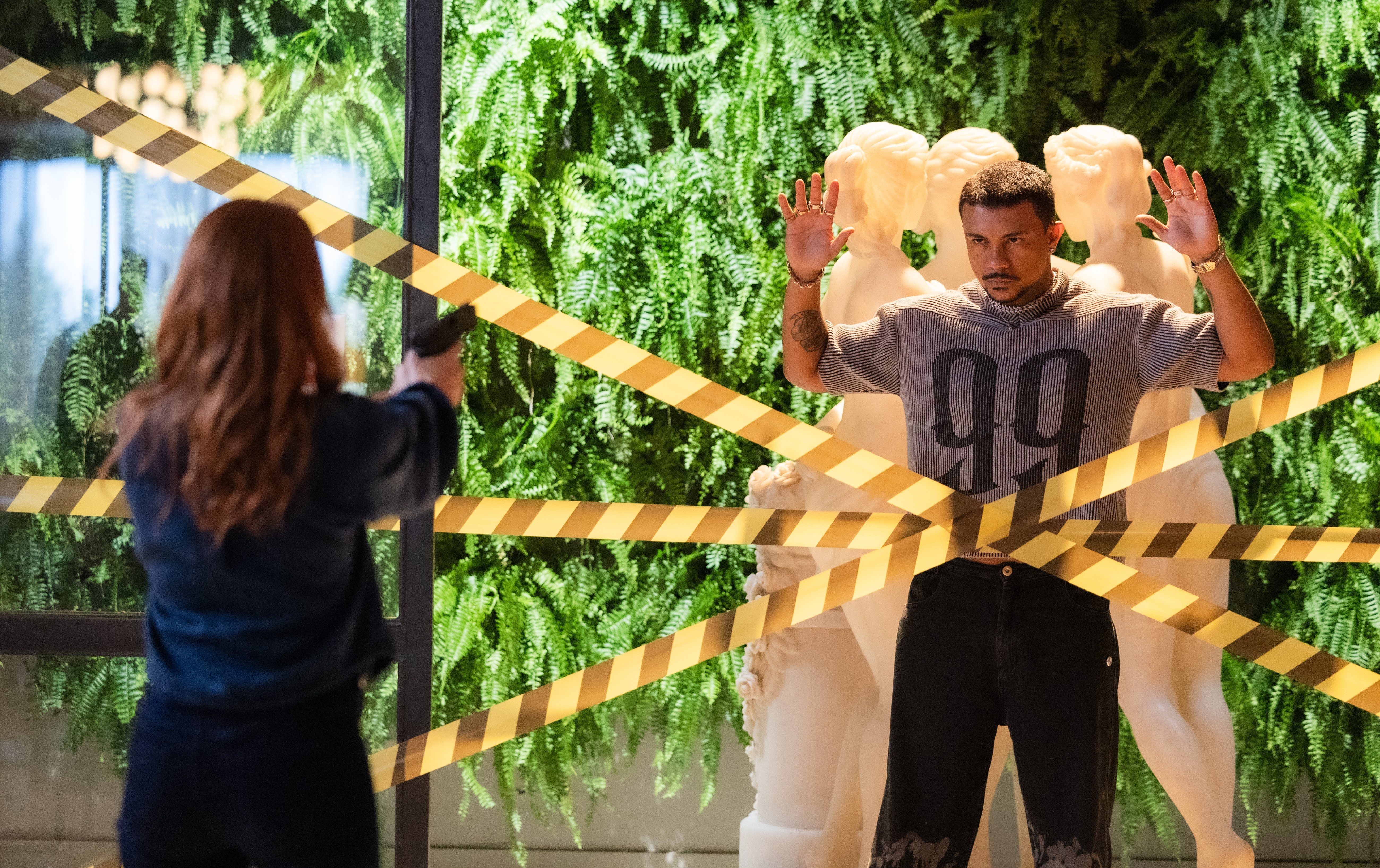 'Três Graças': Bagdá é preso por Juquinha