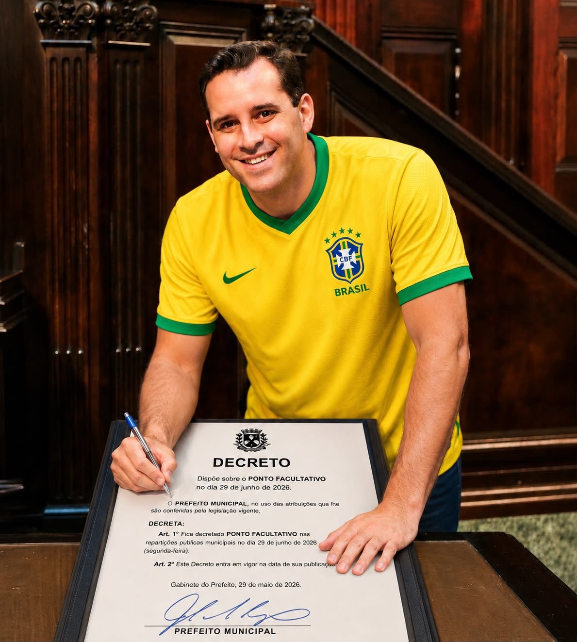 Rio de Janeiro decreta ponto facultativo em dia de jogo do Brasil na Copa do Mundo 2026