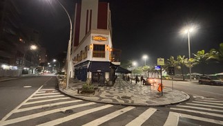 Esquina da Avenida Vieira Souto com Avenida Rainha Elisabeth, em Ipanema — Foto: Alexandre Cassiano / Agência O Globo