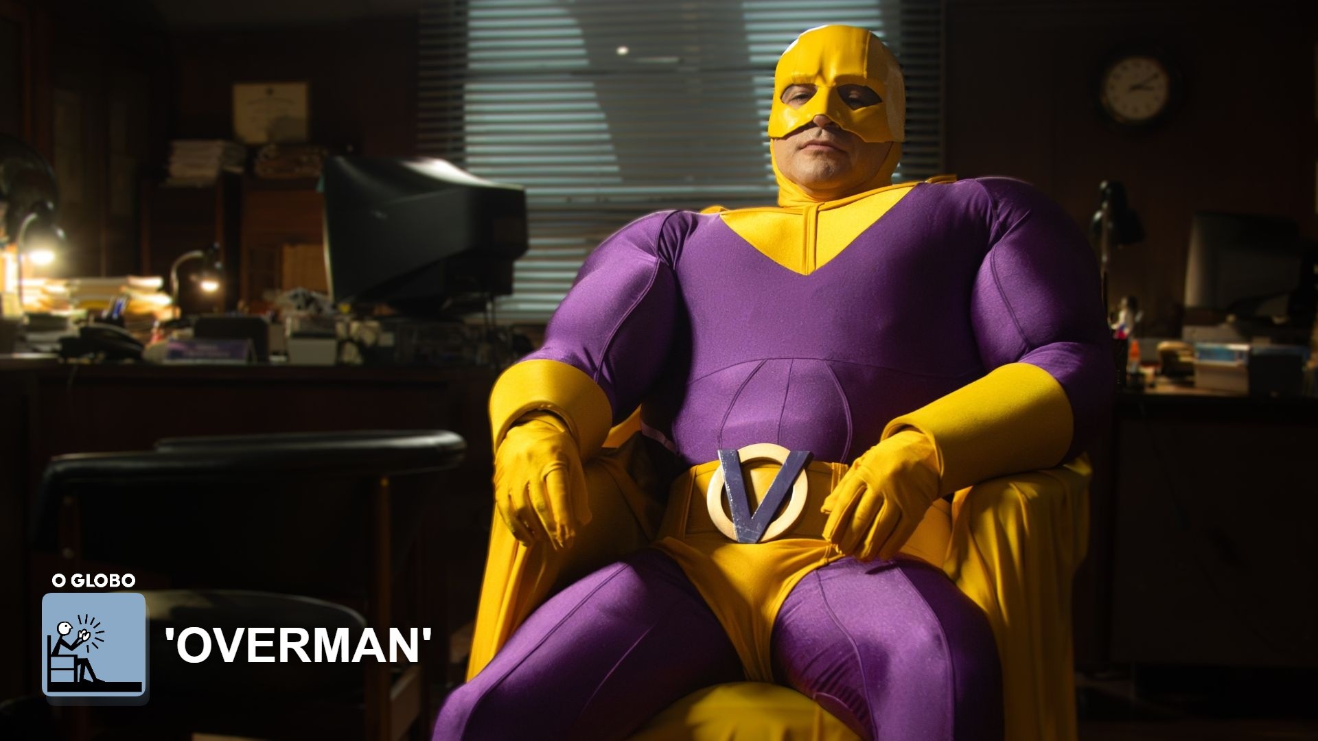 'Overman', com super-herói pobre e deprimido criado por Laerte, lembra humor de 'Deadpool' em tom pop e escatológico - Foto