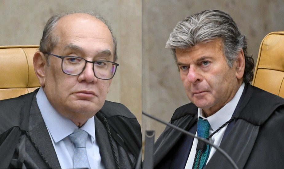 Gilmar e Fux se desentendem durante intervalo de sessão do STF