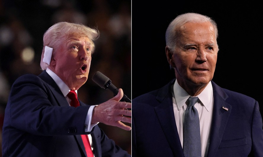 Desist&ecirc;ncia de Biden gera 'apag&atilde;o na direita' e repercute menos no Brasil  do que o atentado a Trump, aponta estudo