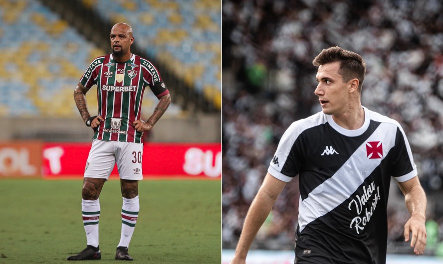 Gerações: Felipe Melo e Lucas Piton são pilares de Fluminense e Vasco