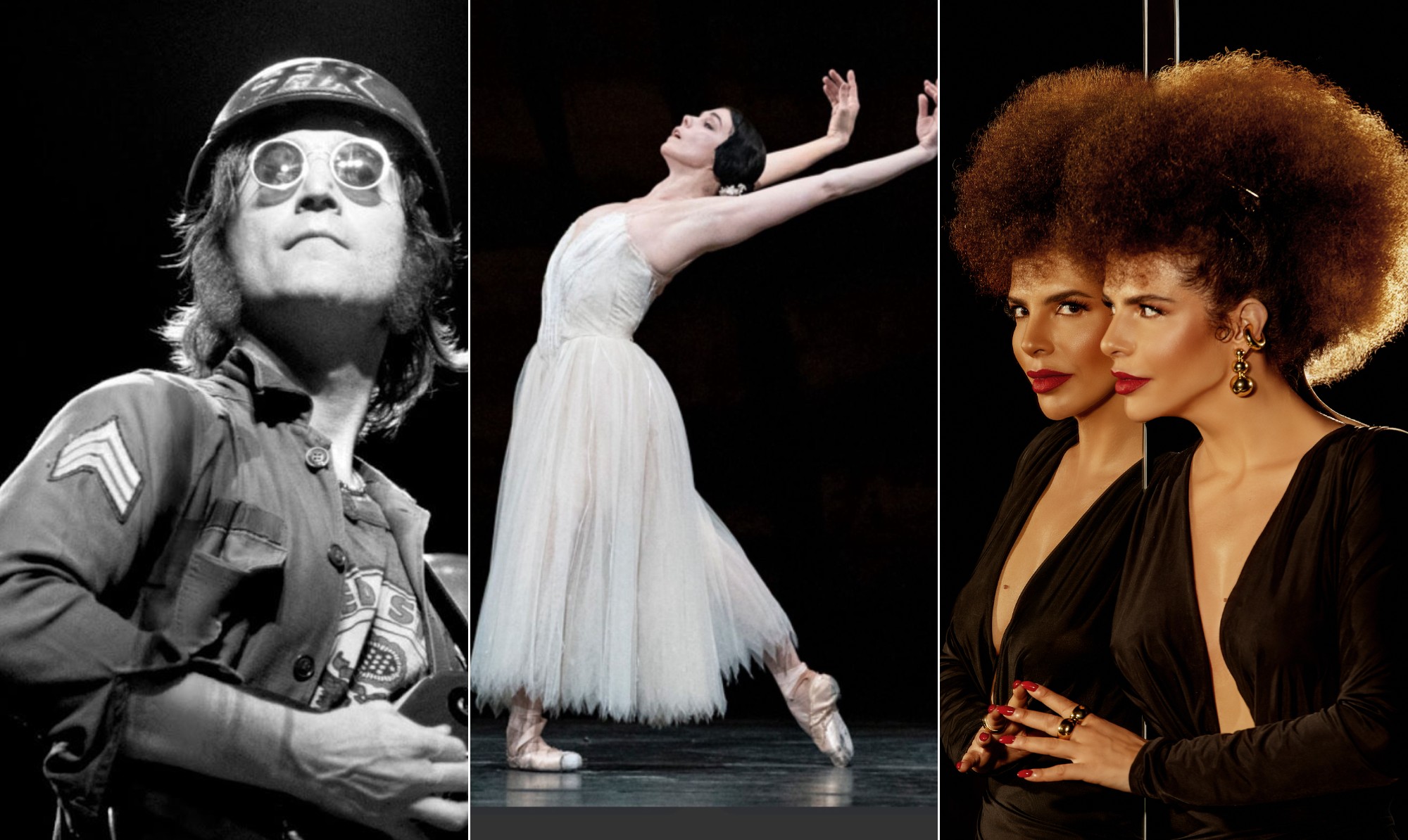 Registro raro de John Lennon, bailarina russa, Vanessa da Mata de graça e mais: um programa para cada dia da semana