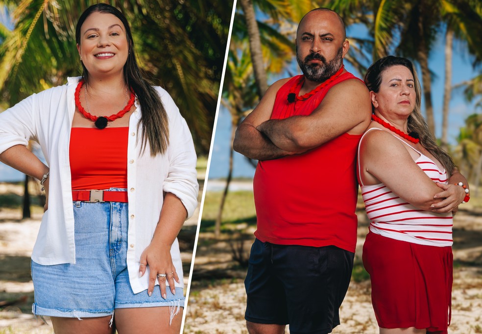 Família Rocha em'Ilhados com a sogra 3' — Foto: Marcos Serra Lima/Netflix