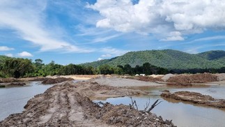 Garimpo ilegal: PF e Exército destroem R$ 20 milhões em equipamentos na Terra Indígena Sararé em MT — Foto: Divulgação/PF