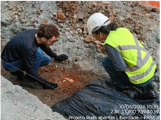 Obra da Prefeitura de São Paulo revela artefatos arqueológicos em área de a | Brasil | QTU Notícias