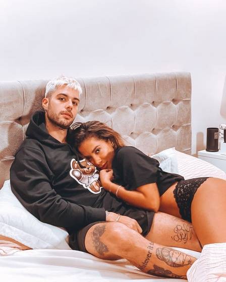 Gui Araújo, ex-namorado de Anitta, chegou a morar com a cantora em 2020 durante a quarentena e participou do clipe de "Tócame — Foto: Reprodução/Instagram