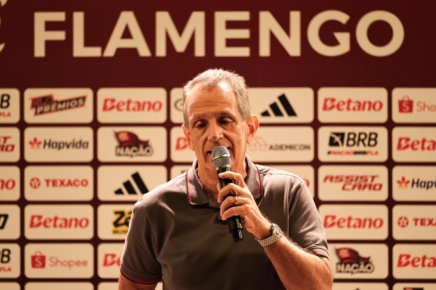 Luiz Eduardo Baptista, o Bap, presidente do Flamengo