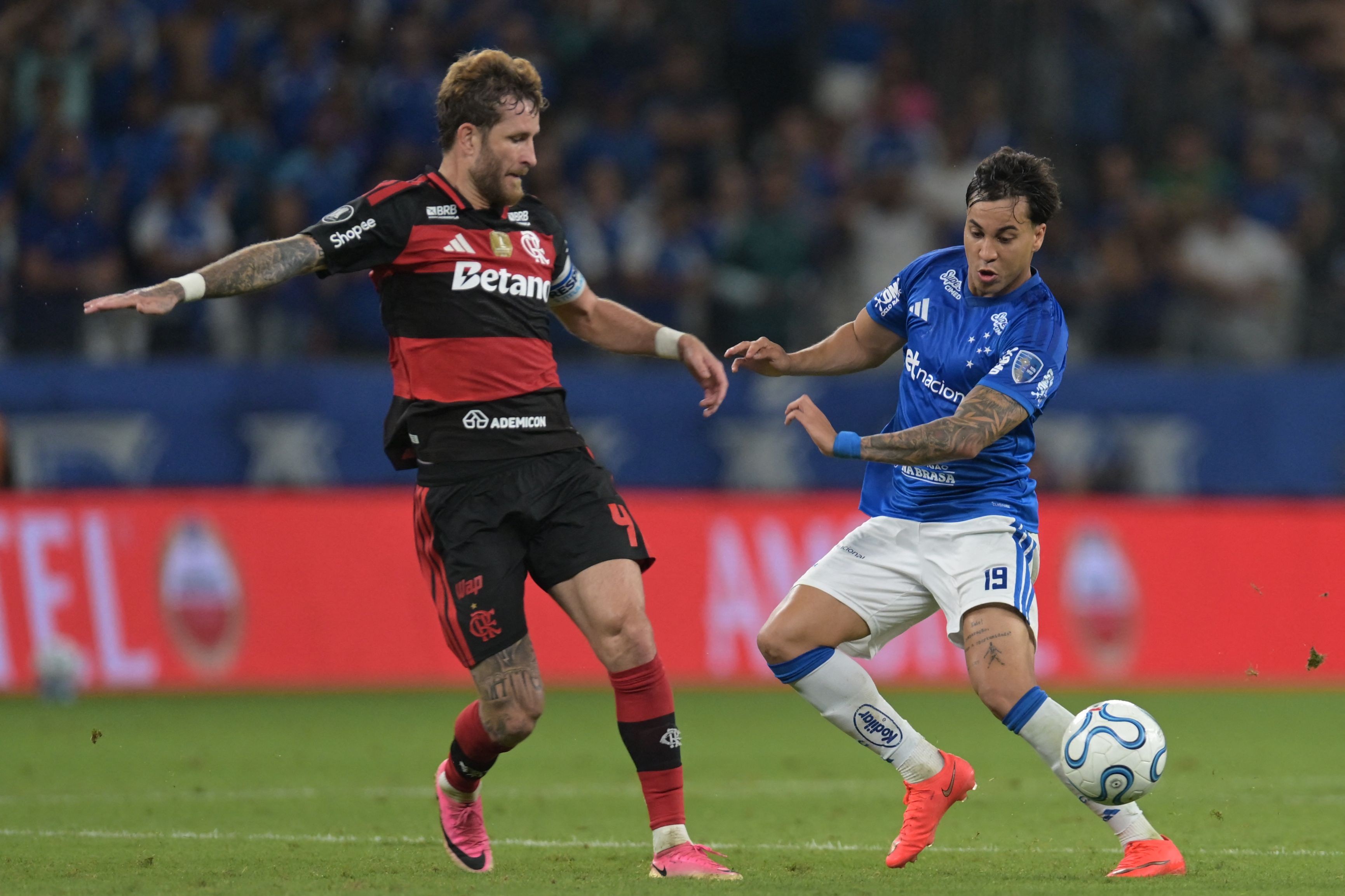 Em vantagem contra Del Valle, Flamengo só esteve atrás do placar durante 13 minutos nesta Libertadores