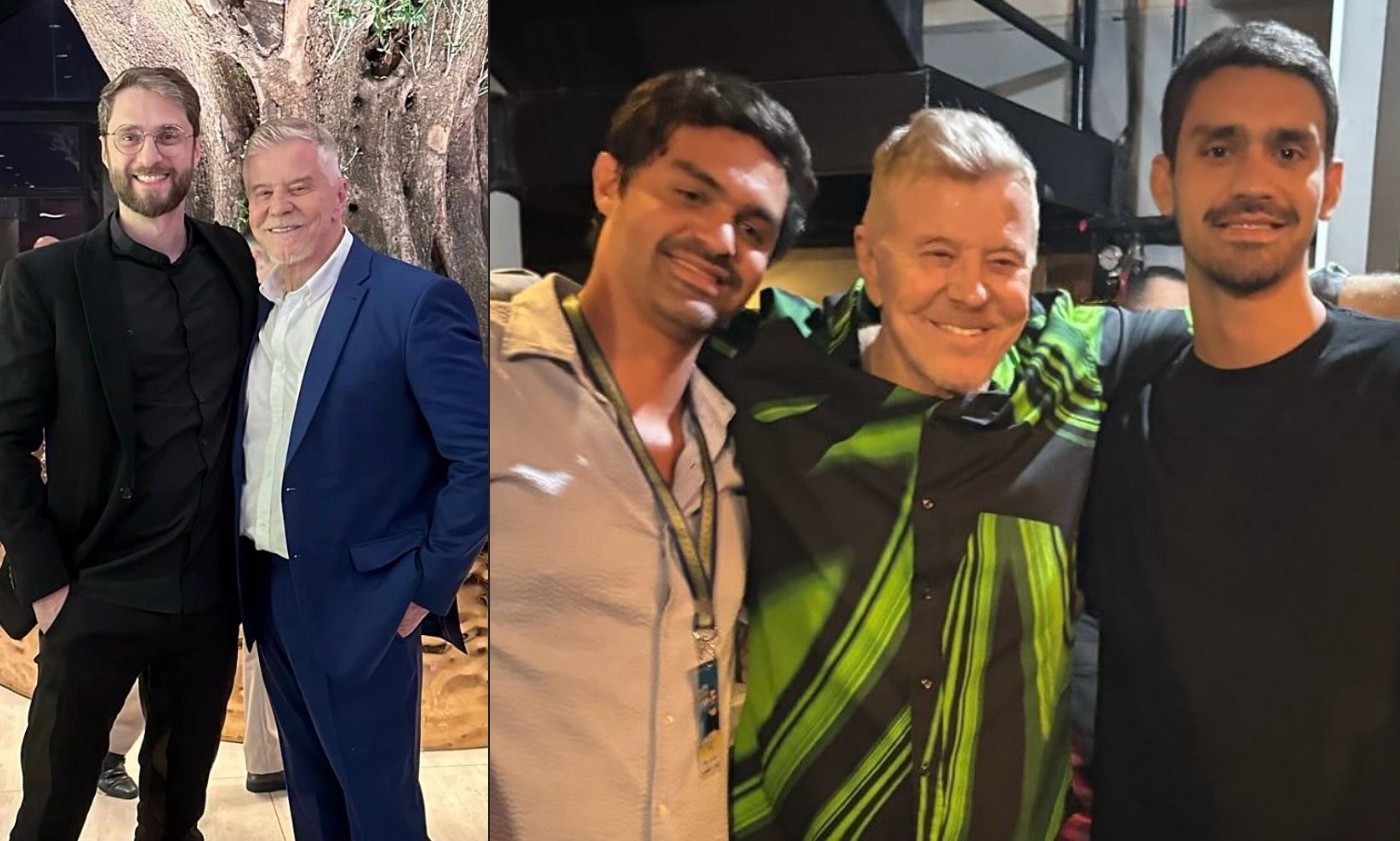 Dois filhos, neto, namorado... Como é a família de Miguel Falabella, que completa 70 anos hoje