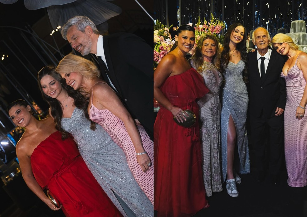 Filha de Flávia Alessandra celebra 15 anos com festa luxuosa e 2 looks incríveis — Foto: Reprodução Instagram