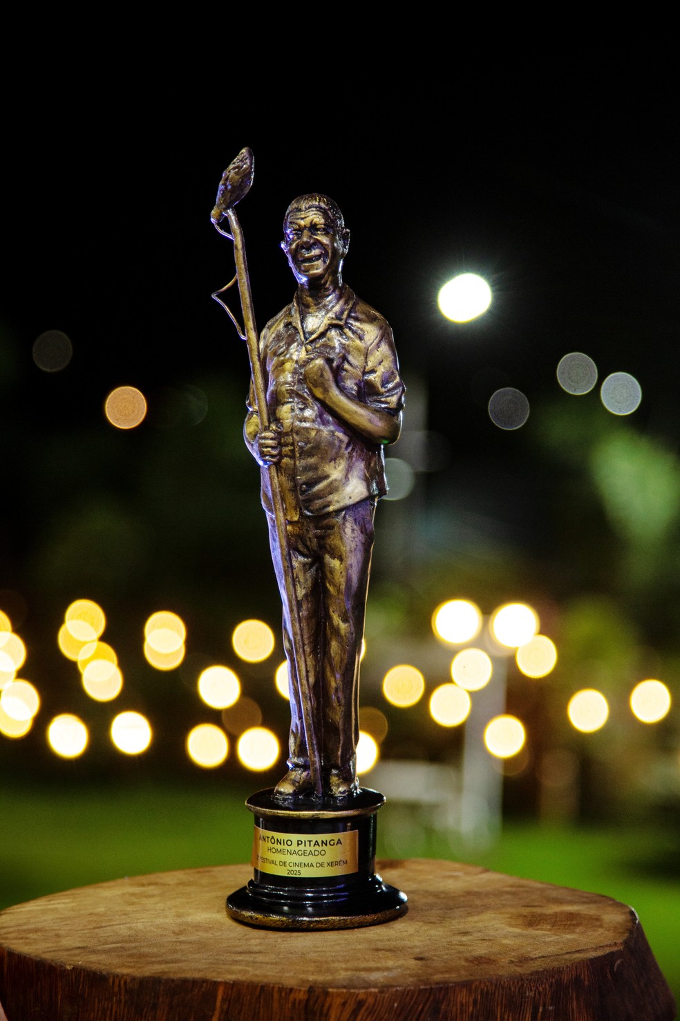 Troféu Zeca Pagodinho do Festival de Cinema de Xerém — Foto: Alexandre Cassiano / Agência O Globo
