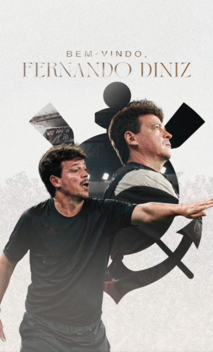 Corinthians anuncia Fernando Diniz como novo técnico