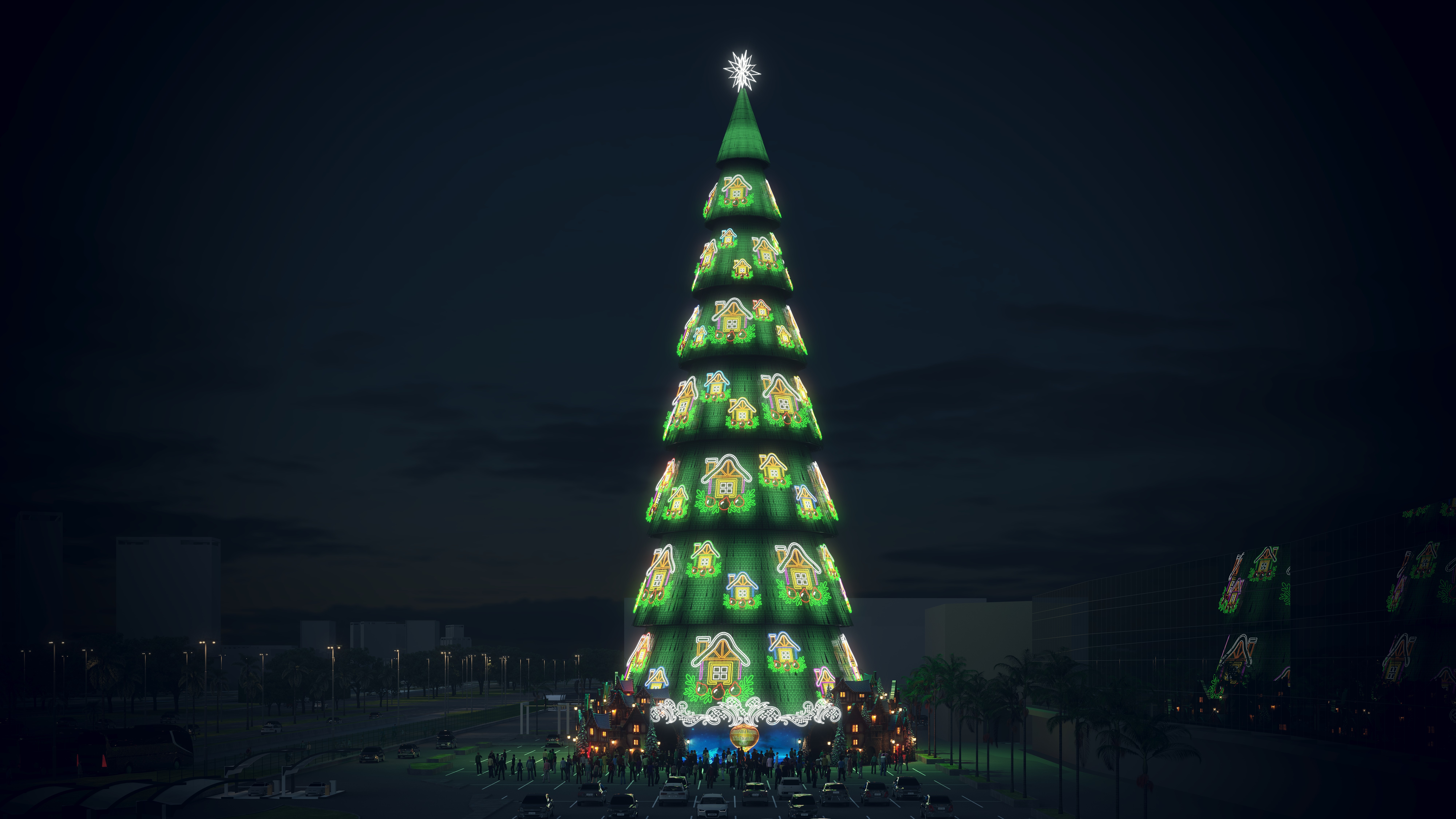 Natal começa a brilhar no Rio: árvores, Papai Noel e mais atrações chegam à cidade