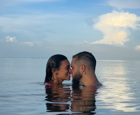 Participante do "BBB 24", a bailarina Alane começou a namorar o cantor Fran Gil, filho de Preta, em maio de 2025  — Foto: reprodução