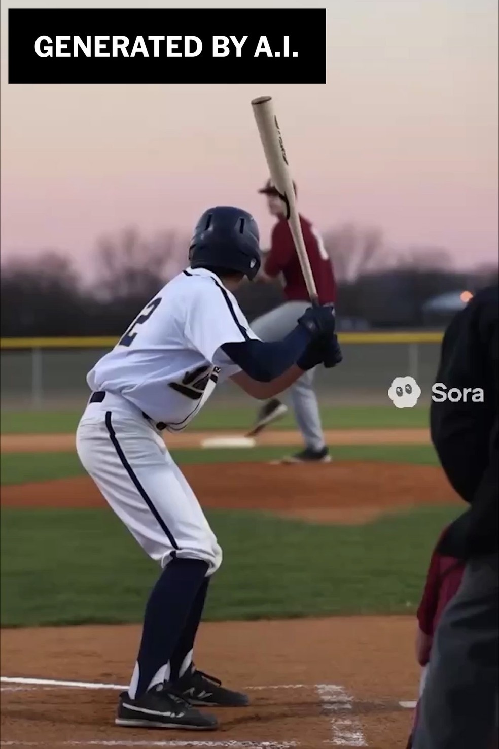 Frame de vídeo gerado pelo app de IA da Sora — Foto: Reprodução/The New York Times