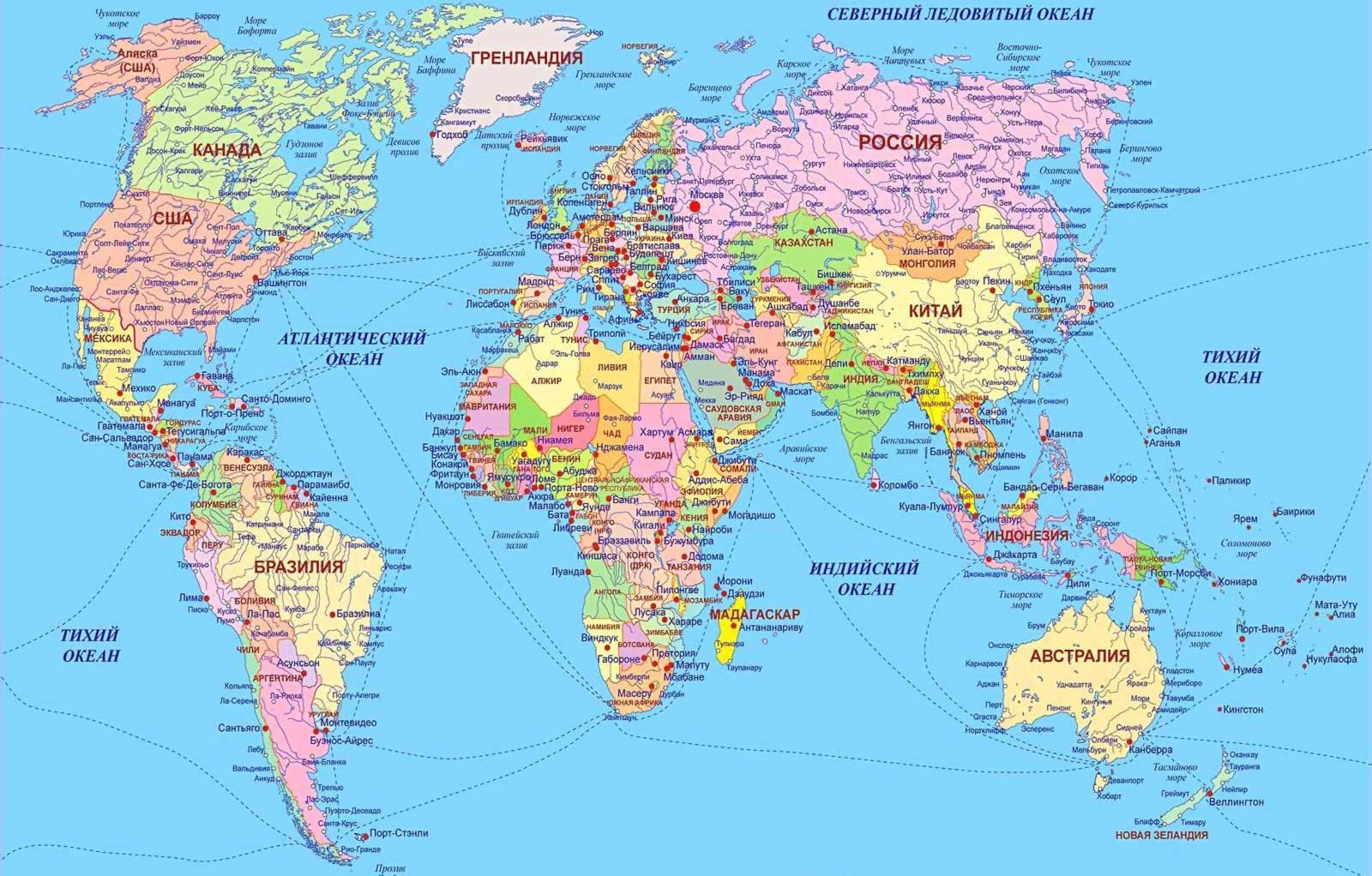 Rússia - Este mapa tem Moscou em posição mais central e, no canto superior direito, "inventa" um oceano entre Sibéria do Alaska - na realidade, separados por apenas 80 km — Foto: Reprodução