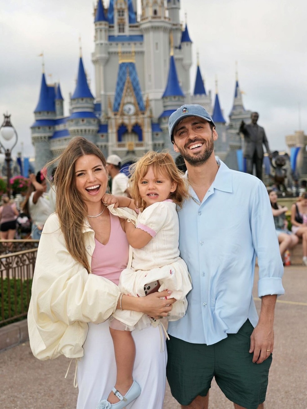 Inês Tomaz é casada com Bernardo Silva — Foto: Reprodução
