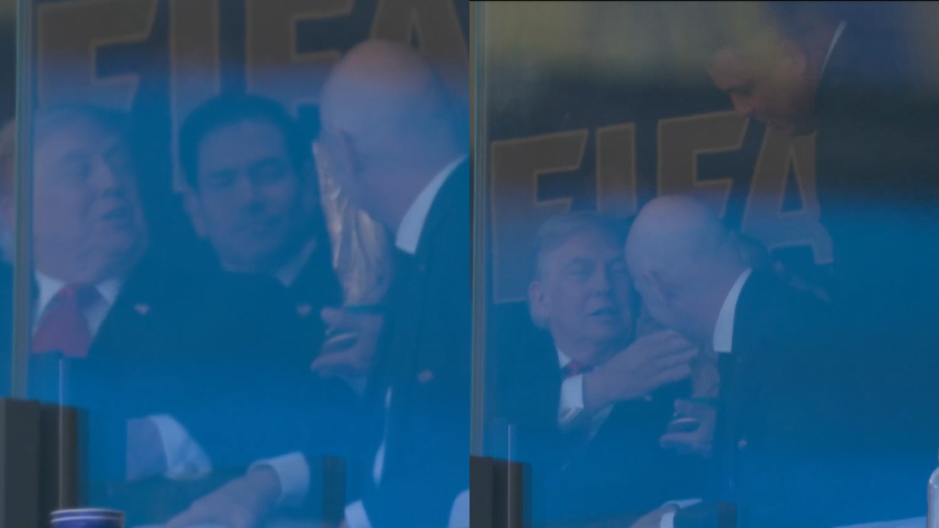 Ronaldo entrega taça da Copa do Mundo para Trump em final histórica