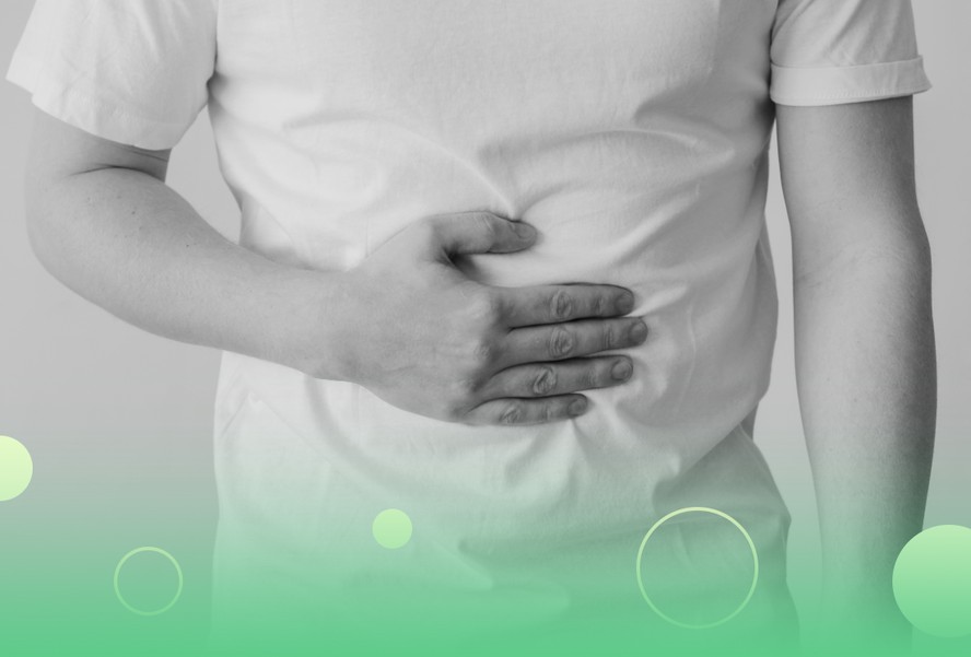 Distensão abdominal é uma condição comum, que ocorre após ingestão de alimentos