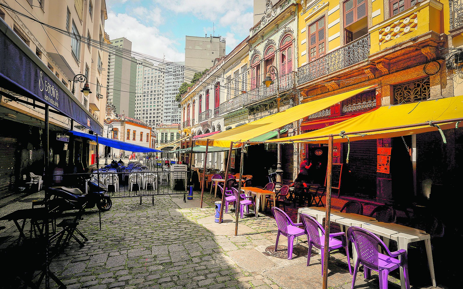 Responsáveis pela retomada do Largo da Prainha se unem pela revitalização do Beco da Sardinha, no Centro do Rio