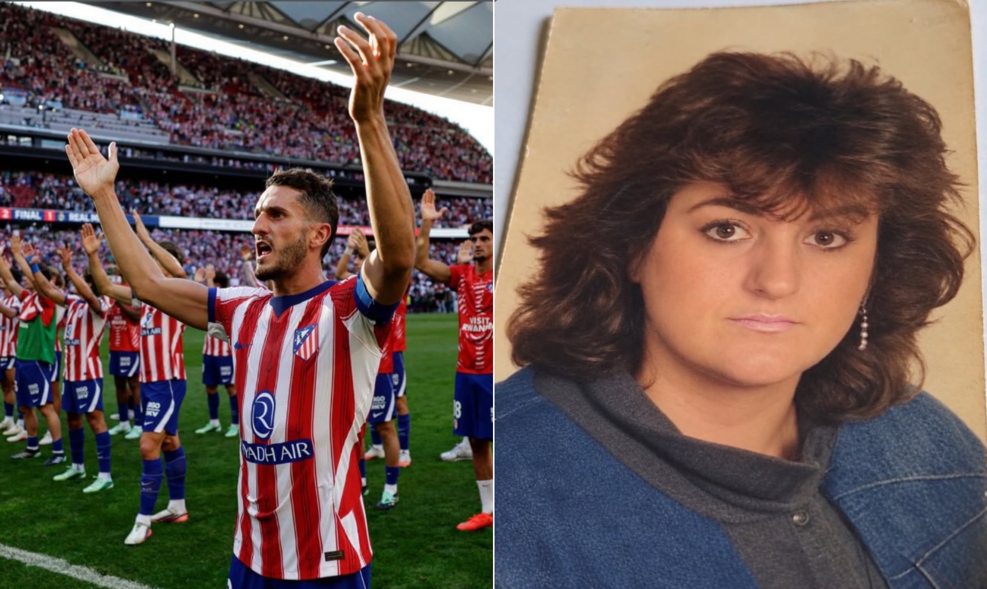 Koke, do Atlético de Madrid, homenageia a mãe após morte aos 65 anos: 'Dias muito difíceis'