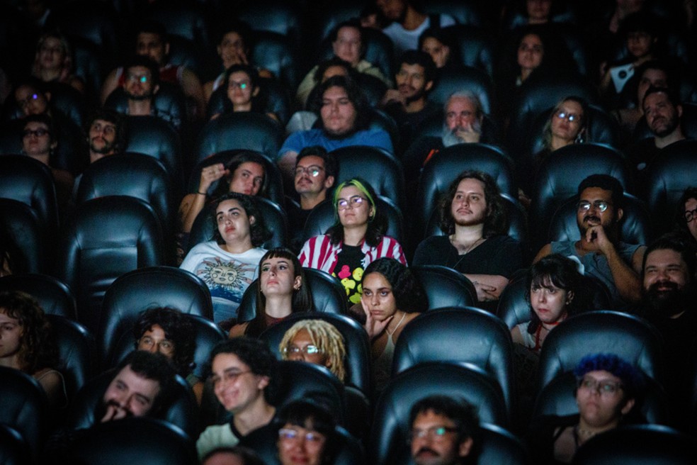 Estação NET Rio promove maratona Cinema de Pijama — Foto: Brenno Carvalho/Agência O Globo