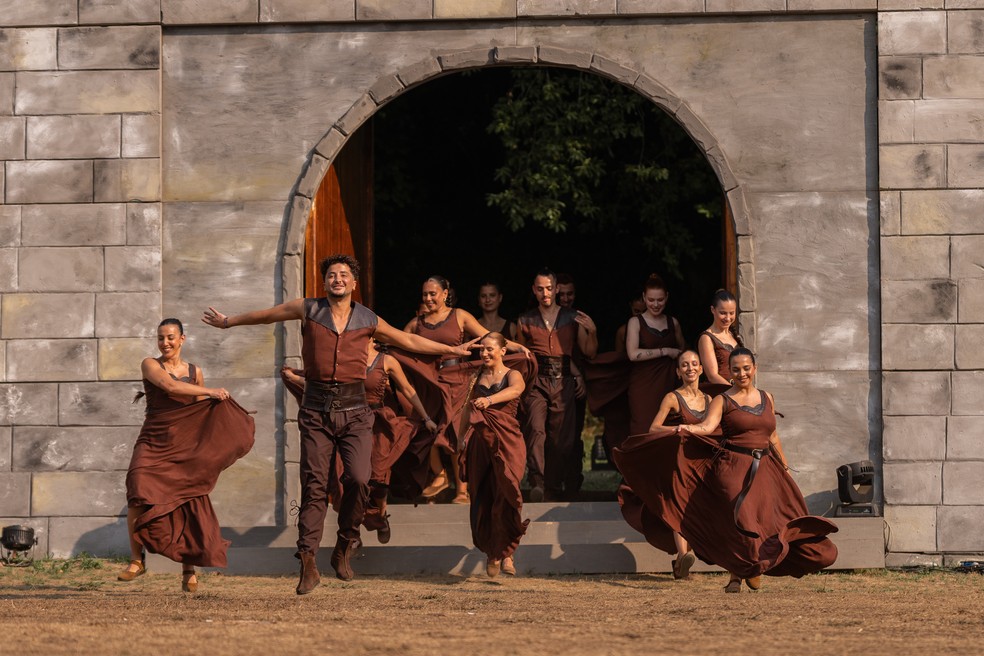 Apresentação de dança na Viagem — Foto: Divulgação