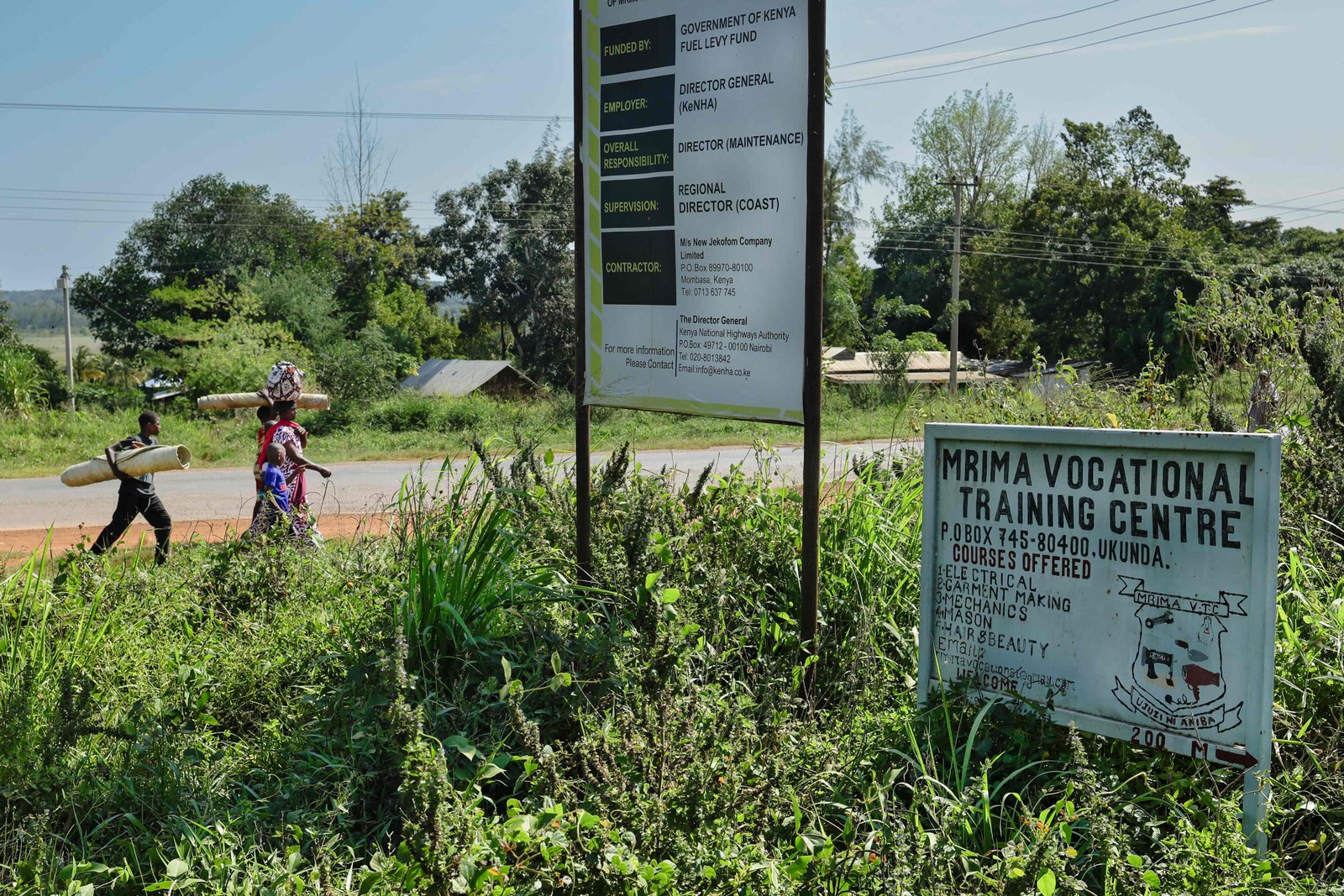 Marc Dillard, then the US ambassador to Kenya, visited the hill in June, but other visitors were denied access — Photo: Tony Karumba/AFP