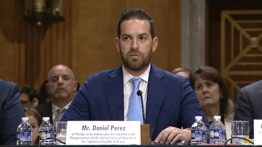 Daniel Perez é nome indicado por Trump para assumir a embaixada dos EUA no Brasil