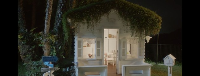 Casa de bonecas de Eva, filha de Angélica e Luciano Huck — Foto: Reprodução/Globoplay