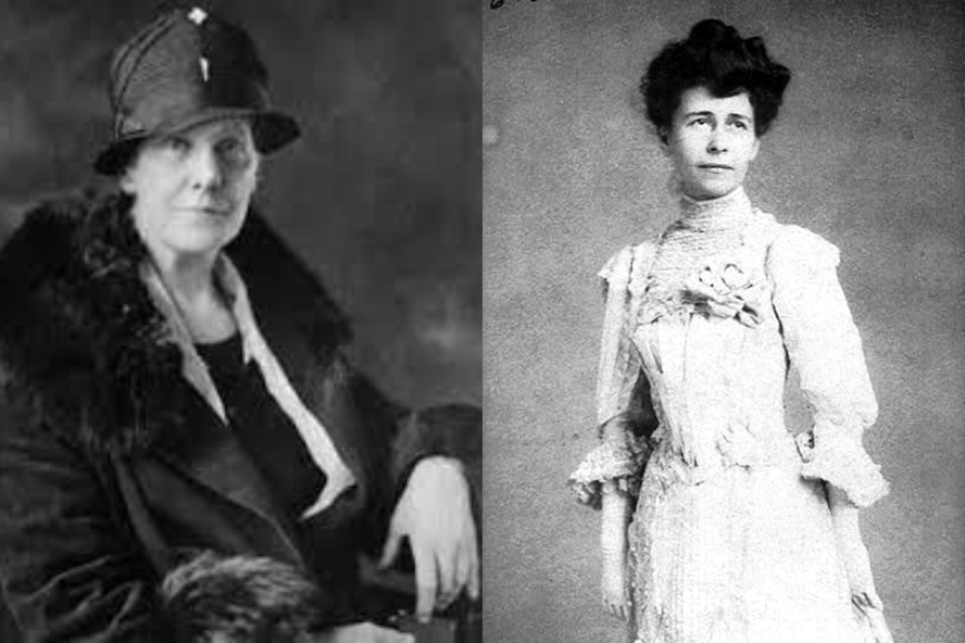 À esquerda, Ann Maria Reeves Jarvis, que inspirou a criação do Dia das Mães; à direita, sua filha Anna Jarvis, responsável pela efeméride