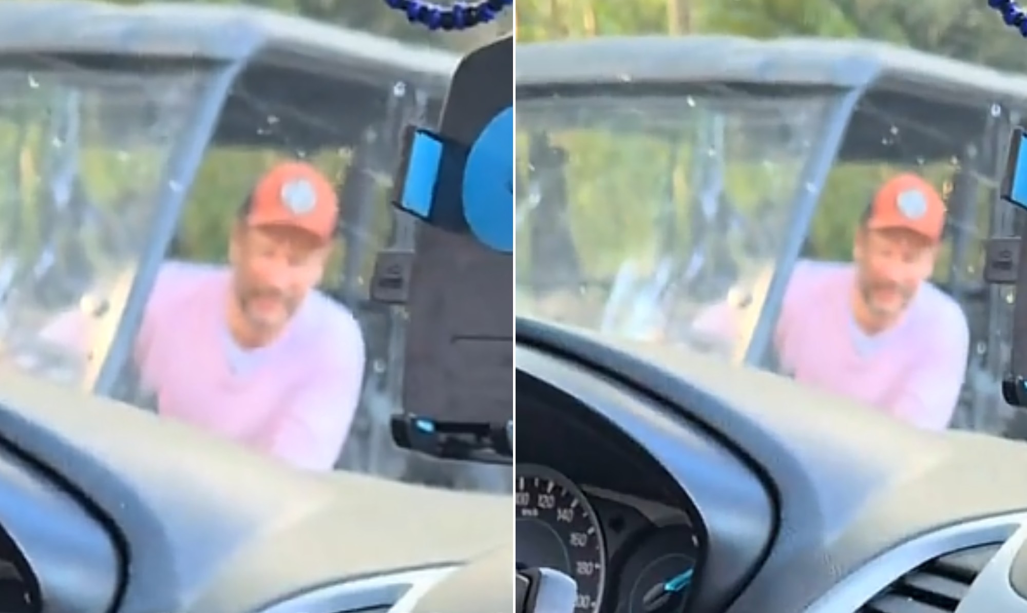 Rodrigo Hilbert surge como 'herói' após desatolar carro em estrada e ainda ser confundido com Tiago Leifert