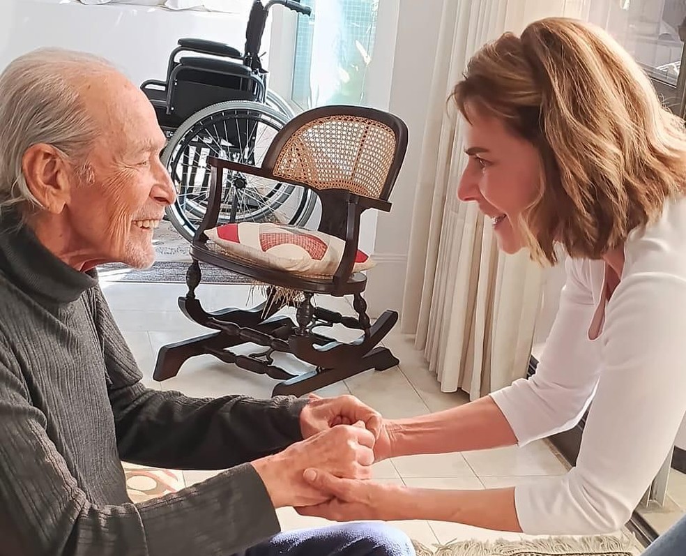 Gracindo Jr. e Maitê Proença — Foto: Roberta Veiga/Reprodução/Instagram
