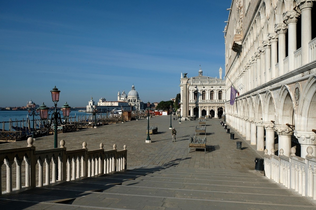 Veneza sem turistas durante a pandemia do novo coronavírusReuters