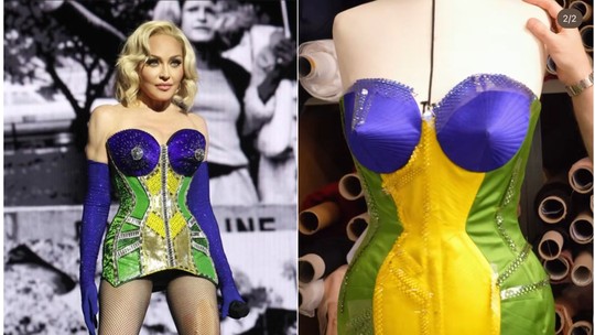 Jean Paul Gaultier mostra processo de criação de corselet 'brasileiro' de Madonna