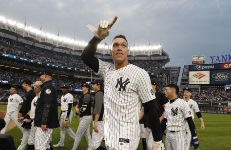 Aaron Judge (New York Yankees, da MLB, 360 milhões) — Foto: Reprodução