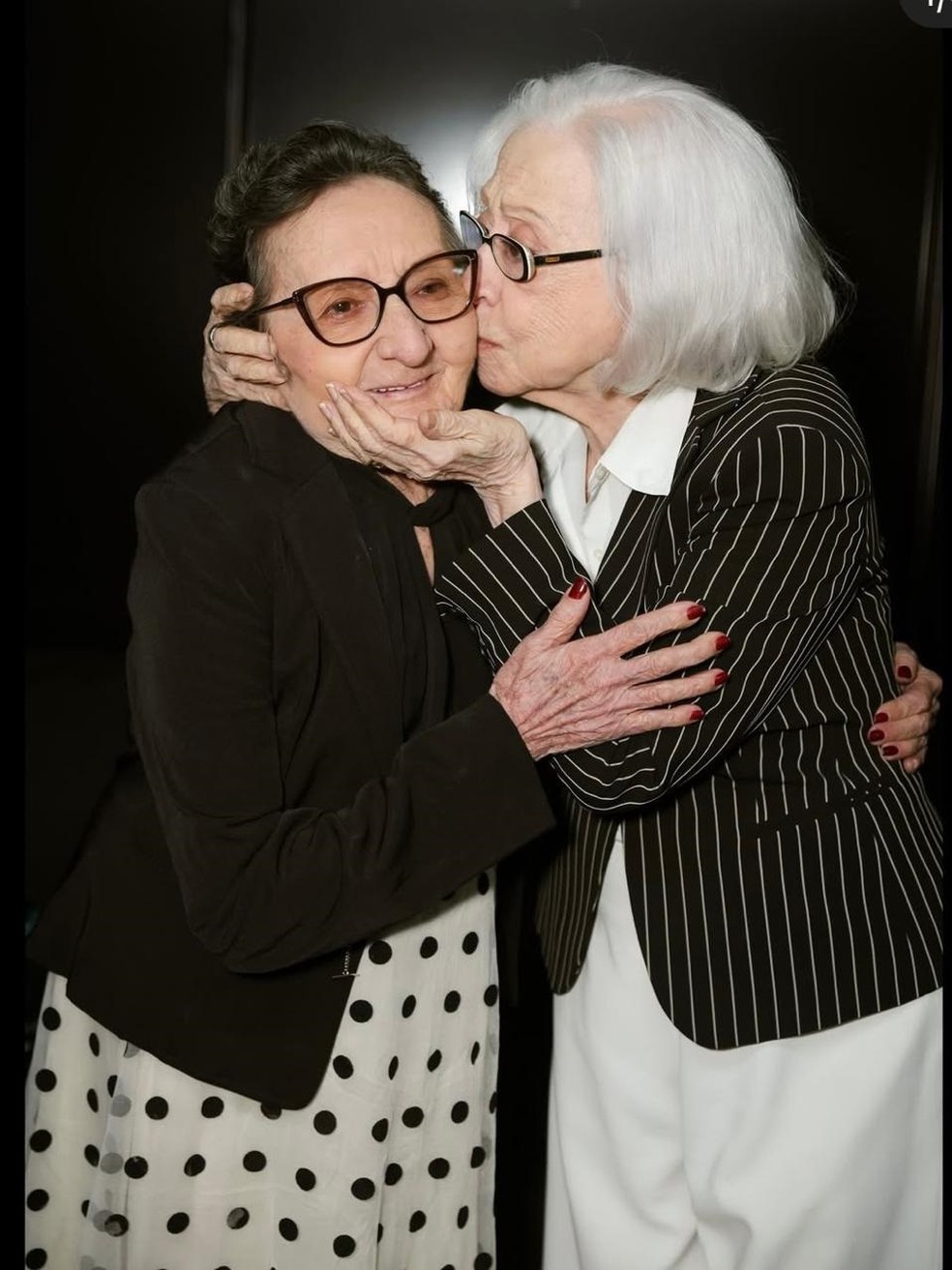 Tânia Maria e Fernanda Montenegro — Foto: Divulgação / Lucas Ramos