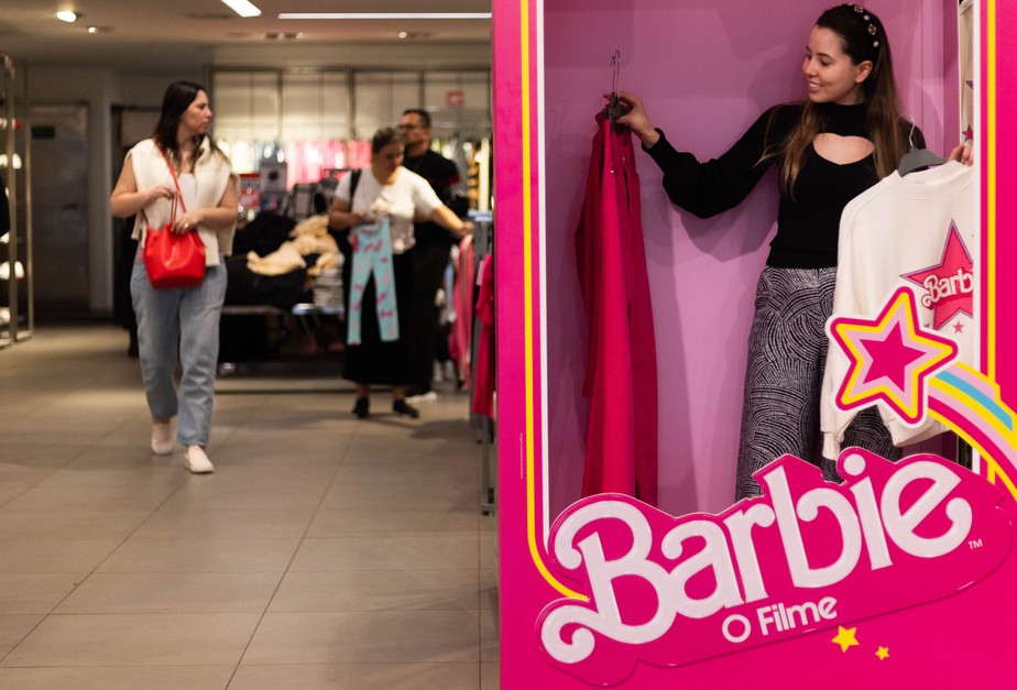 O fenômeno 'Barbie: o filme' também chegou a Pará de Minas