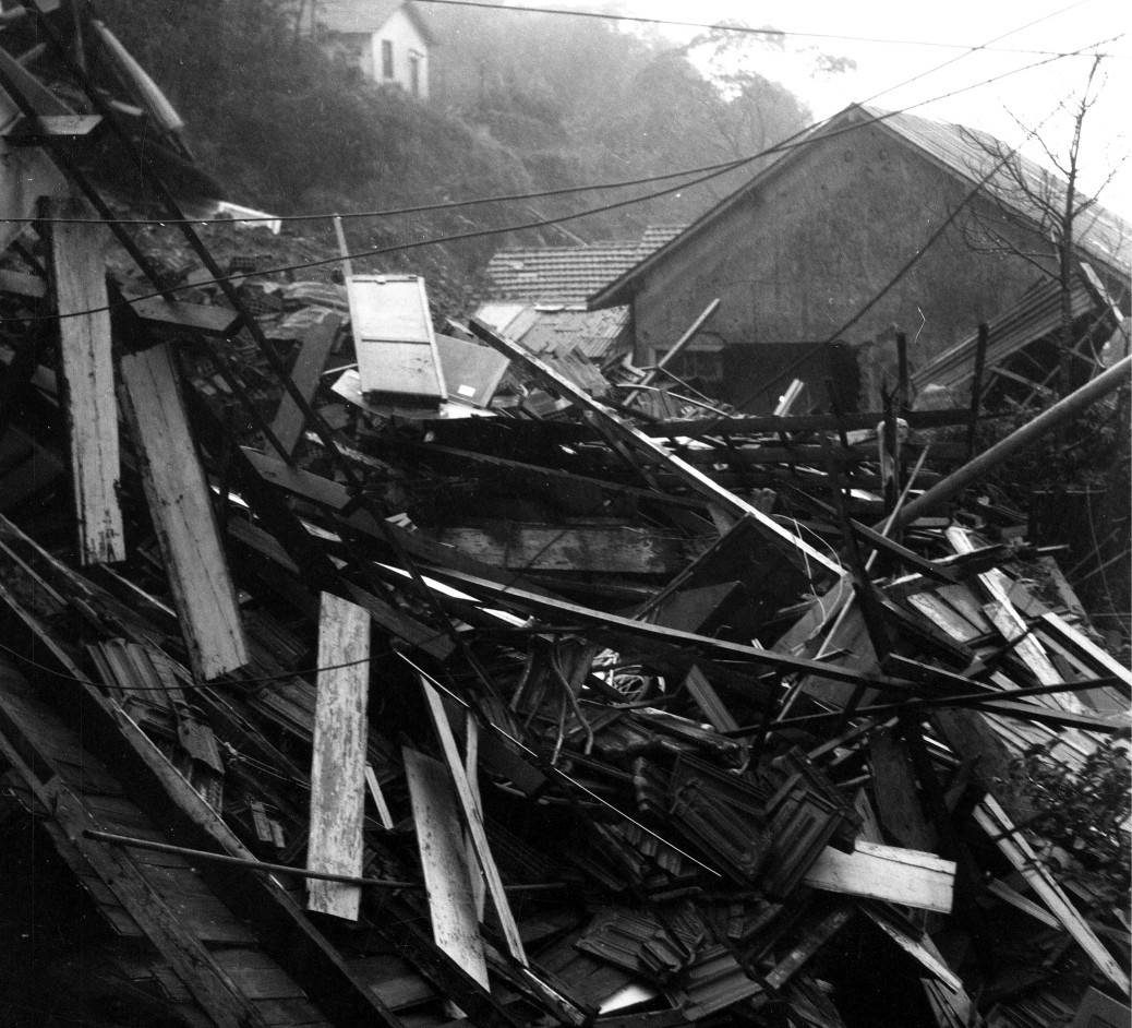 Bairro Indaiá após chuvas — Foto: Arquivo / Agência O Globo