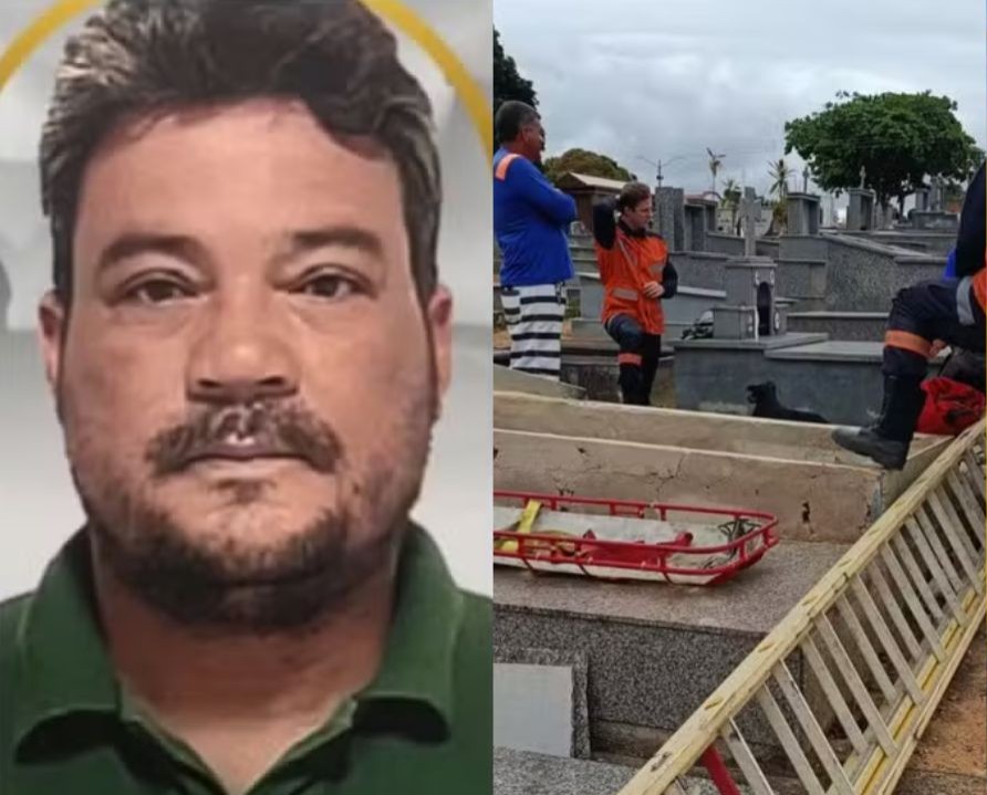 Homem morre após cair no túmulo do próprio pai em cemitério no ES