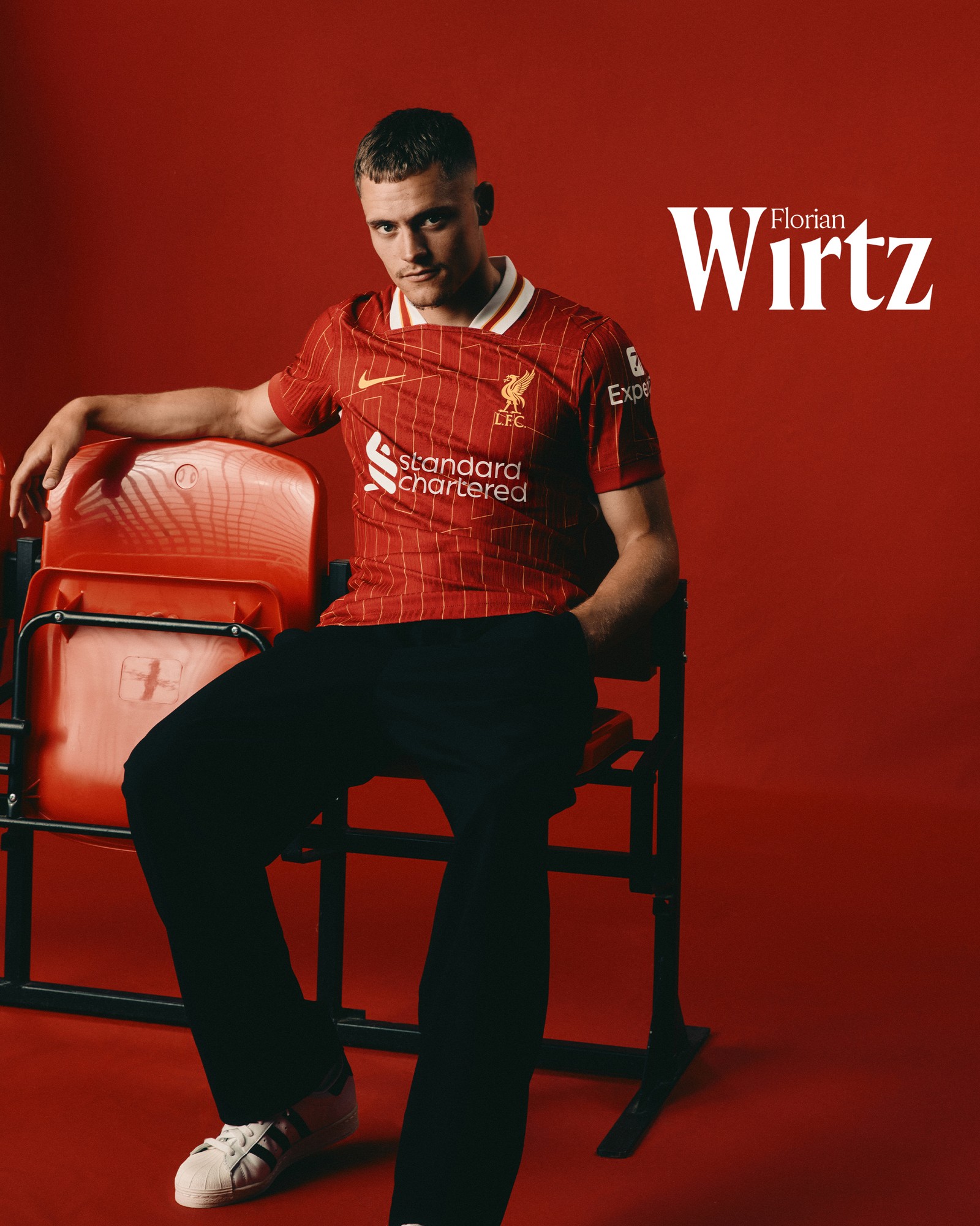 Florian Wirtz - Liverpool: € 125,00 milhões — Foto: Divulgação/Liverpool