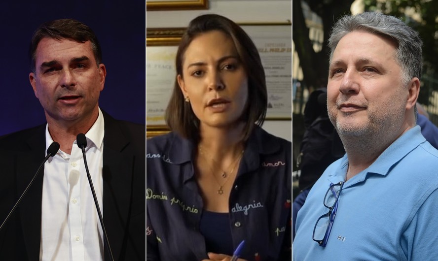 Anthony Garotinho Flávio Bolsonaro desmentido