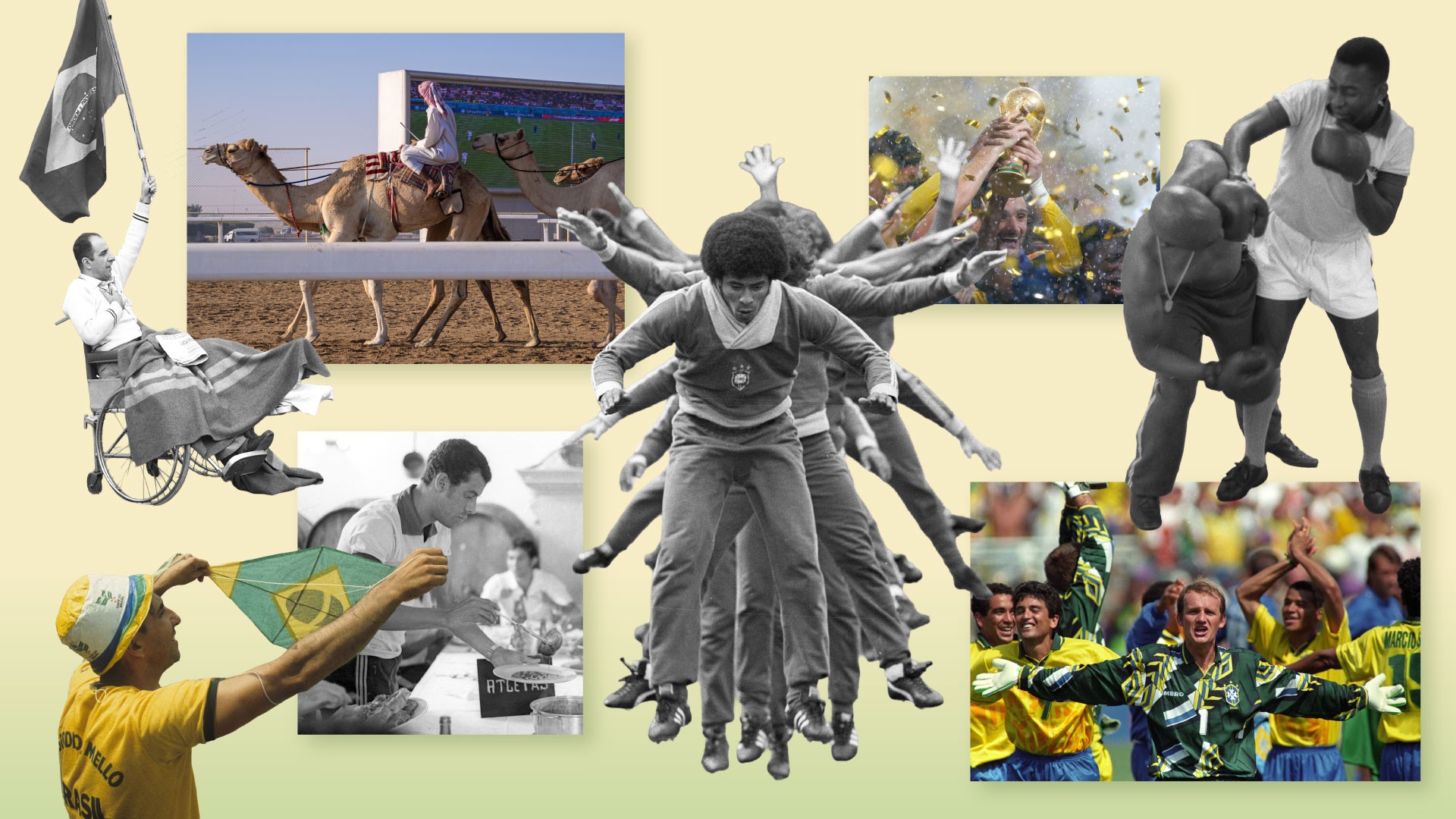 A 19 dias, 19 Copas e 19 fotos: imagens raras e esquecidas mostram como O GLOBO viu e registrou os Mundiais
